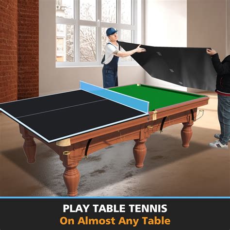 Table Tennis Table 96-Inch Foldable Ping Pong Table Topper - Converts ...