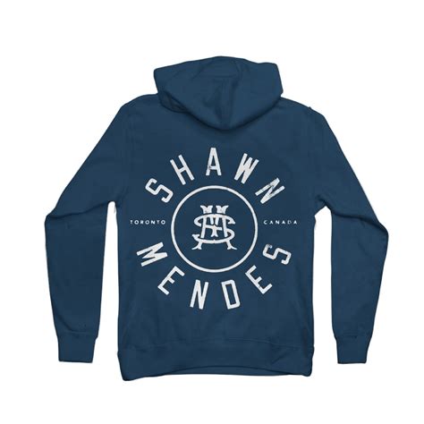 Initial Seal Zip Hoodie | Shawn mendes, Shawn mendes merch, Shawn ...
