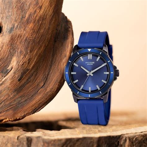 Buy Online Sonata Poze Quartz Analog Blue Dial Blue Silicone Strap ...