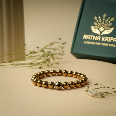 Buy Hematite Bracelet for Stability & Mind Power – ratnakripa