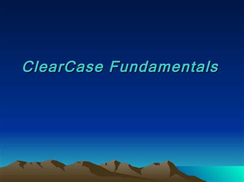 Image result for ClearCase Tutorial