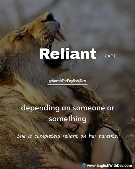 Reliant Definition & Meaning — Dev
