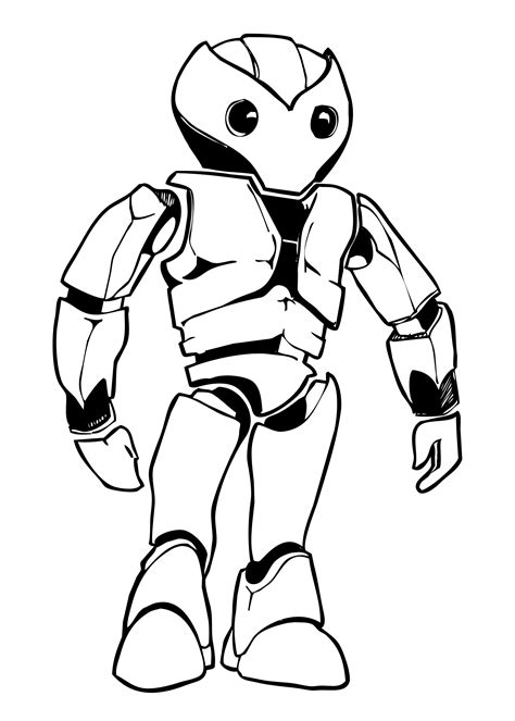 Awesome Robot Drawing at GetDrawings | Free download