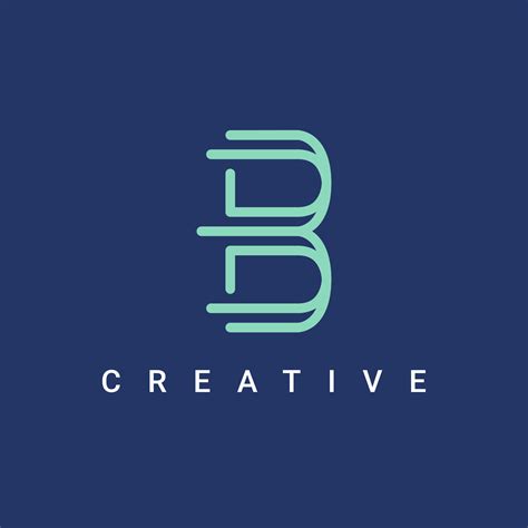 Creative logo design with letter B. Simple and clean logo vector template 10178139 Vector Art at ...