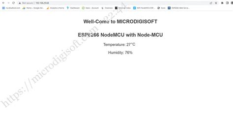Image result for DHT11 Sensor Using Esp8266