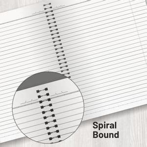 Anupam UTH Kraft Notebook-College Ruled/Plain Spiral Subject Notebook