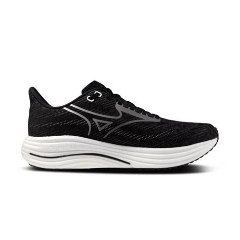 Mizuno Wave Rider 29 Wide 2E Running Shoe Black Sand-Quiet Shade