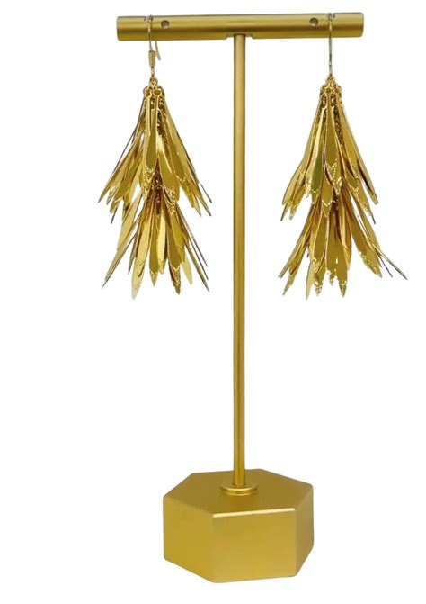 Birdie Double Tier Earrings – Allison Avery