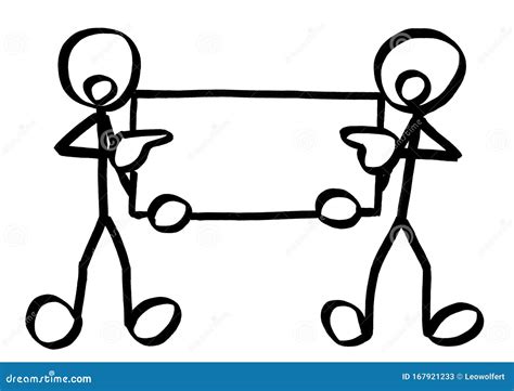 Drawing Matchstick Figures Clipart