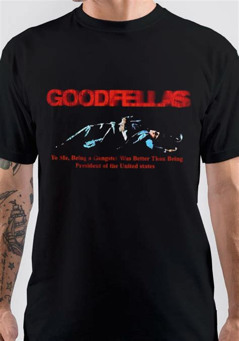 Goodfellas Black T-Shirt | Swag Shirts
