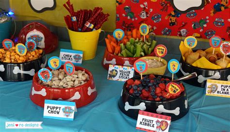 Mr. V's Paw Patrol 4th Birthday Party - The details! • jeni ro designs ...