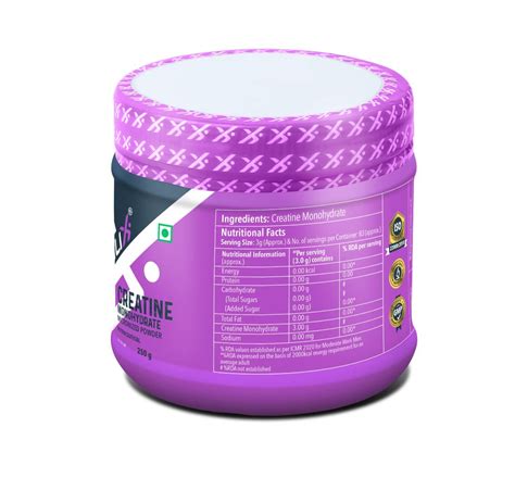 Proathlix: Creatine Monohydrate - Unflavoured - 250gm