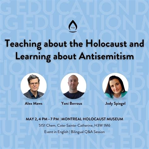 Teaching about the Holocaust and Learning about Antisemitism, 5151 ...