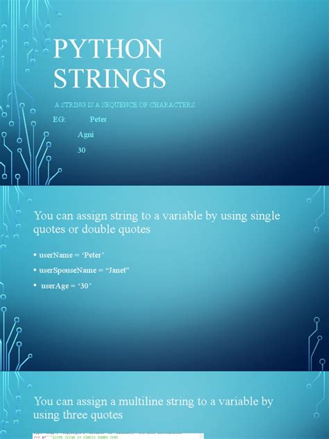 Image result for String Python Definition