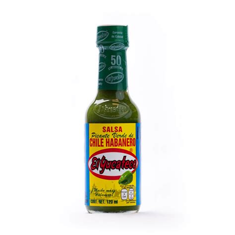El Yucateco Green Habanero Hot Sauce - Heatsupply