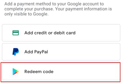 Google Play Promo Code 的图像结果