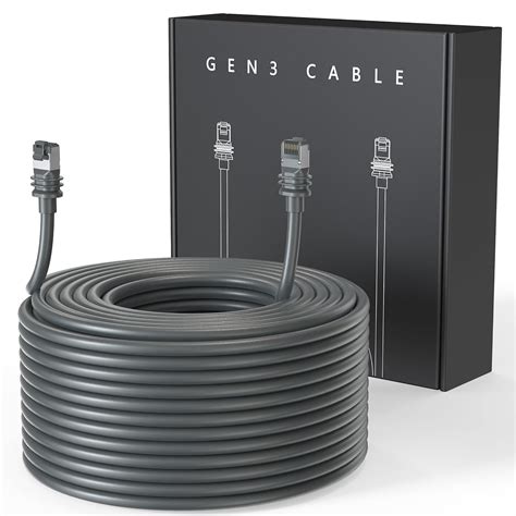 Starlink Gen 3 Cable 50FT/ 15.5M, Replacement Extension Starlink ...