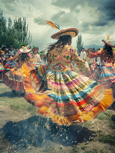 Premium Photo | People Participating in a Traditional Bolivian Dance During Neighbor Holiday ...