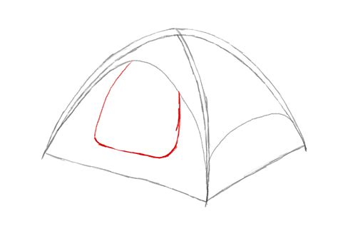How to Draw a Tent | Design School