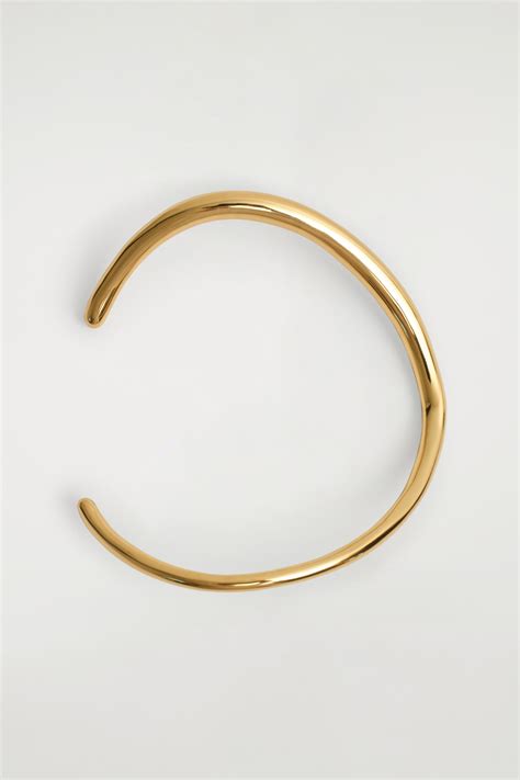 CURVED ARM CUFF - Gold - Ladies | H&M DE