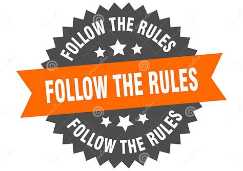 Follow Rules Sign 的图像结果