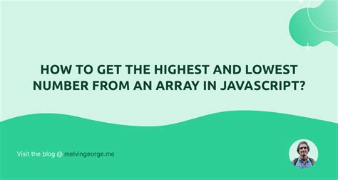 Image result for JavaScript Find Lowest Value in Array