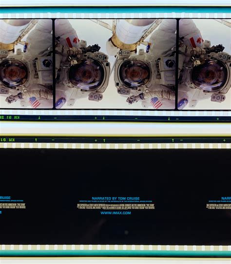 Space Station 3D IMAX 15/70mm film cell : r/imax