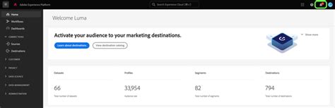 컨텍스트 내 대상 경고 구독 | Adobe Experience Platform