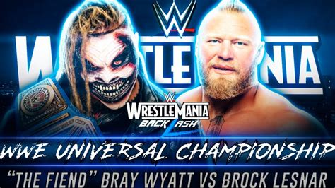 WWE WrestleMania Backlash 2024 - Match Card - YouTube