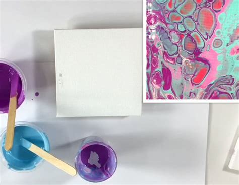 Image result for Acrylic Paint Pouring Tutorial