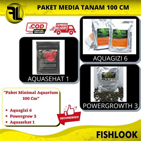 Jual Paket Media Tanam Aquascape Aquarium 100 CM PAKET MEDIA TANAM ...