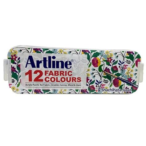 Artline Assorted Fabric Colors - SCOOBOO - Artline