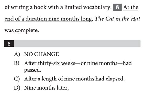 Image result for SAT Writing Section