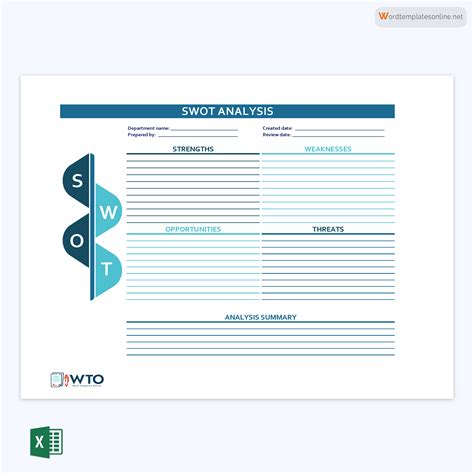 10 Free SWOT Analysis Templates (Word, Excel, PPT)