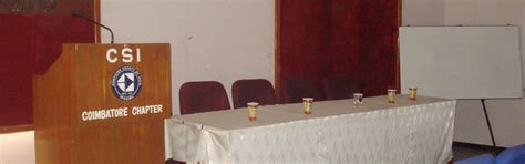 Computer Society of India, Coimbatore Chapter, Coimbatore, Tamilnadu, India
