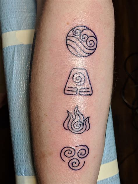 Avatar the last airbender symbols by Bryce Cotton at Walk the Line ...