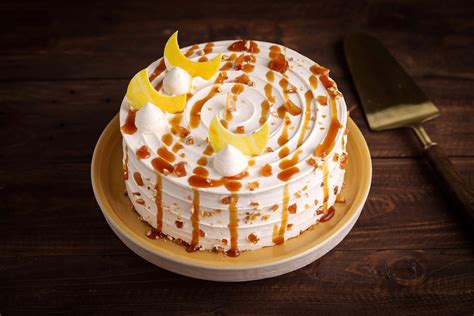 Butterscotch Cake in Bangalore | Pure Veg Eggless | True Cakes – TrueCakes
