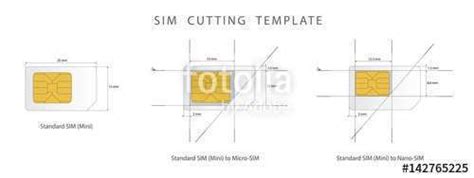 Image result for Sim Card Cut Template