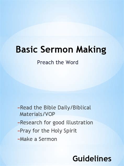 Tutorials On How to Write a Sermon 的图像结果