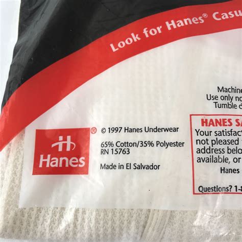 Vintage 1997 Hanes Mens Thermal Bottom Size XL | Ubuy India