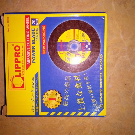 Jual ABRASIVE CUTTING WHEEL/ BATU GURINDA POTONG size : 105X1X16 ...