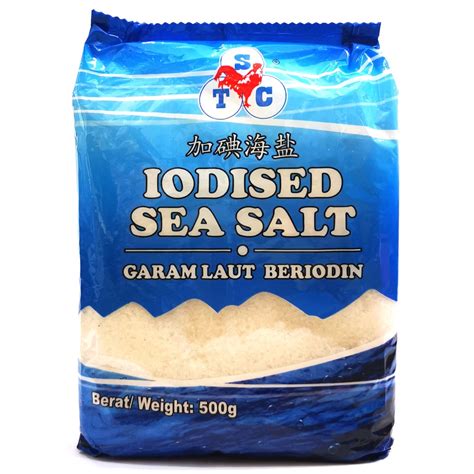 STC IODISED SEA SALT FINE / GARAM LAUT BERIODIN HALUS 500GM | Shopee Malaysia
