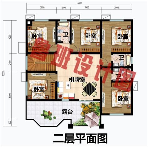 农村二层自建房屋设计图，小平方户型完美，造价18万左右 - 二层别墅设计图 - 轩鼎别墅图纸