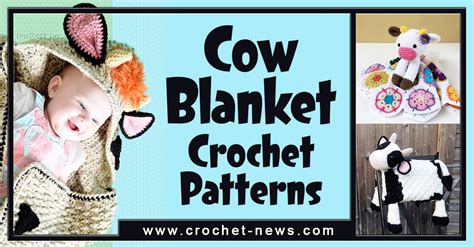 10 Crochet Cow Blanket Patterns - Crochet News