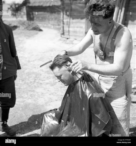 Military hair cut Banque de photographies et d’images à haute ...