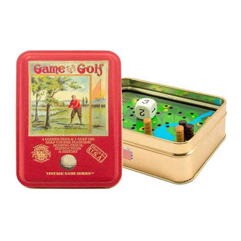 Vintage Golf Game Tin — Nature's Workshop Plus