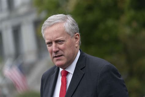 Ex-Chief of Staff Mark Meadows granted immunity, tells special counsel ...