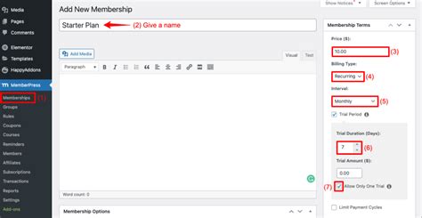 Create Membership Page Using Elementor 的图像结果