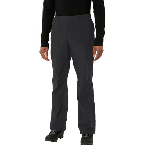 Vaude Yaras Rain Pants IV Men - Short - black | BIKE24