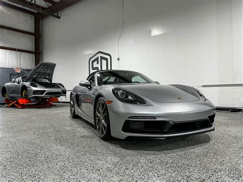 Porsche Targa 4 GTS 718 Boxster GTS Modesta Coatings & Detailing